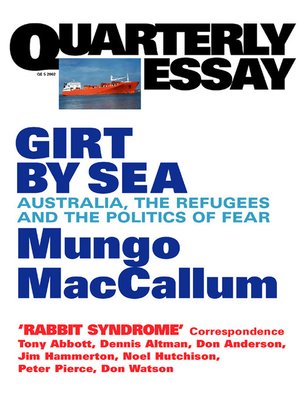 cover image of Quarterly Essay 5 Girt By Sea